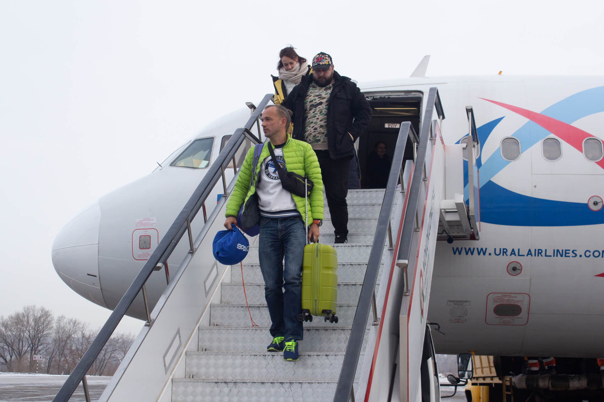 Шерегеш встречает первый чартерный рейс зимнего сезона!