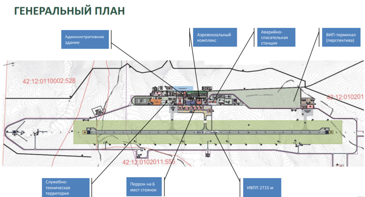 Аэропортовый комплекс горнолыжного курорта «Шерегеш»